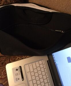 amCase Chromebook Case-14 inch Travel/Carry Sleeve with Handle-Black… 14 Inch Black 9 71ate9y8IL