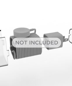 Helix Charging Dock Housing for Your Apple Watch Charger and Cable (Clear) Clear 12 71atl6BMkL