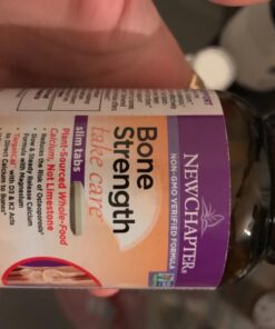 New Chapter Calcium Supplement – Bone Strength Organic Plant Calcium with Vitamin K2 + D3 + Magnesium, Vegetarian, Gluten Free - 120 count (40 day supply) 15 71awzKfG1NL