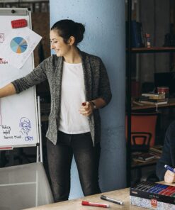 Arteza Dry Erase Markers, Bulk Pack of 52, Chisel Tip, 4 Assorted Colors with Low-Odor Ink, Whiteboard Markers, Back to School Supplies for Classroom, Office, or Home 1 Count (Pack of 52) 14 71ax5NjQPFL