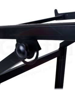 Alternative view of Rack Mount Rolling Stand & Adjustable Mixer Platform Rails by GRIFFIN | 19U Cart Holder for Music Studio Booth Pro Audio Recording Cabinet | Stage Equipment DJ Gear Storage Case for Amplifier, Effects