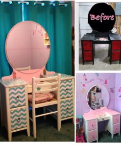 The Macbeth Collection Self Adhesive Shelf Liner - 2 Pack - Rugby Chevron Aqua Pop 28 71ay5udLFL