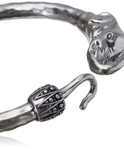 Lucky Brand Women's Bombay Fillagree Elephant Cuff One Size Silver 5 71ayQK4ZimS