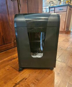 Suntiko Paper Shredder, 18-Sheet Cross Cut Level P-4, Shred Paper/Credit Card/CD, with Large Pull Out Bin,Insert Auto Jam Proof System Shredder for Home&Office 57 71aym7VsFKL