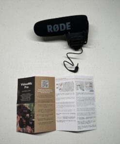 Rode VideoMic Pro R Camera-Mount Shotgun Microphone,Black 41 71b 3Wyg1bL