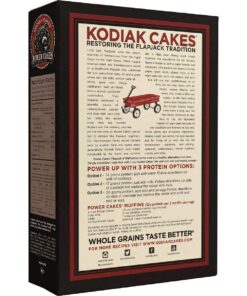 Alternative view of Kodiak Cakes Power Cakes: Flapjack and Waffle Mix Whole Grain Buttermilk, 24 Ounce (Pack of 3) 24 Ounce (Pack of 3)