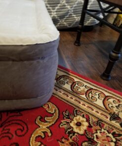 Intex Comfort Dura-Beam Airbed Internal Electric Pump Bed Height Elevated (2020 Model) Twin (300 Lbs) Mid Rise (13") 48 71b 65wNCzL