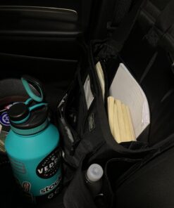 Uncle Mike's Standard Car Seat Organizer Side-Armor Car Seat Black Organizer 1,124 cu in /18.4 L, Poly Bag 53561 21 71b PfdkeaL