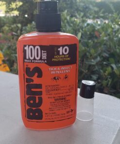 Tender Ben's 0006-7081 100% DEET Mosquito, Tick and Insect Repellent, 3.4 Ounce Pump 14 71b SeBUbWL