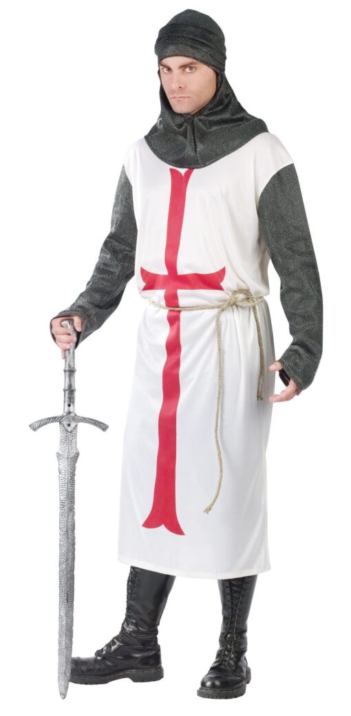 Fun World Costumes Templar Knight One Size White