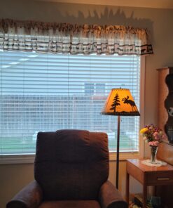 Alternative view of Woodland Silhouette Curtain Valance
