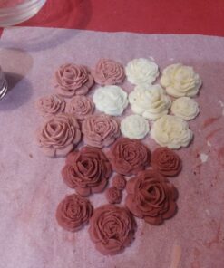 SUNKOOL Roses Mold Flower Silicone Cake Molds Chocolate Sugarcraft Decorating Fondant Fimo Tools 4 Size Pink 1 Piece 1 Rose 39 71b2psguyLL