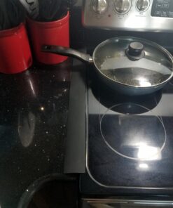 Capparis Kitchen Silicone Stove Counter Gap Cover, Easy Clean Heat Resistant Wide & Long Gap Filler, Seals Spills Between Counter, Stovetop, Oven, Washer & Dryer, Set of 2 (21 Inches, Black) 21 Inches 57 71b2rbDLdAL