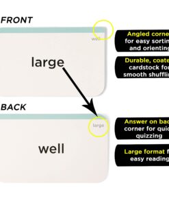 Think Tank Scholar 520 Sight Words Flash Cards (Award-Winning) Set - Preschool (Pre K) Kindergarten 1st 2nd 3rd Grade Homeschool (Kids Ages 3, 4, 5, 6, 7, 8, 9) Dolch & Fry High Frequency Sight Word Sight Words Bundle 43 71b3 ArMWuL