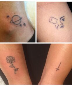 One Tattoo World 50-pcs Sterilized Tattoo Needles Individually Packed 3RL Round Liner, Perfect Precisions, Great for Stick and Poke Tattoos | OTW-50-3RL.1 30 71b3wrPKIZL