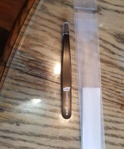 Tweezer Guru Tweezers for Women - Slant Pointed Precision Tweezers for Eyebrows & Ingrown Hair Removal - Blackhead and Splinter Tweezer with Sharp Needle Nose Point for Plucking (Black) 1 Count (Slant) Black 40 71b4FpTU3dL