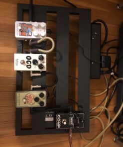 Donner Guitar Pedal Board Case DB-3 Aluminium Pedalboard 20'' x 11.4'' x 4'’ with Bag 20" x 11.4" x 4" 48 71b4iCGV01L