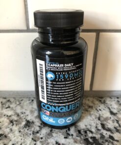 Conquer Mens Fertility Supplement - Testosterone Booster for Men w/Maca Root, Horny Goat Weed & Tribulus Terrestris - Male Fertility Supplement - Libido Booster for Men - Male Enhancement Pills -60Ct 37 71b4pG4TLFL 1