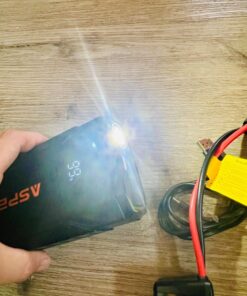 ASPERX Jump Starter, 1500A Peak Battery Jump Starter for Up to 7.0L Gas or 5.5L Diesel Engine, 12V Portable Battery Starter with 1.4 INCH LCD Display Black-C 79 71b5Pul6sQL