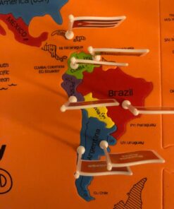 Imagimake Mapology World Map Puzzle - Includes Country Flags & Capitals | Educational Toys for Kids 5-7 | Fun Jigsaw Puzzle for Girls & Boys Toy Age 6-8 | Games for Kids 8-12 for Kids World with Capitals 46 71b6Bu0C8L