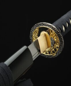Auwiy Dragon Katana, Fully Handmade Carbon Steel Real Japanese Katana Samurai Swords 21 71b6jLdCFFL