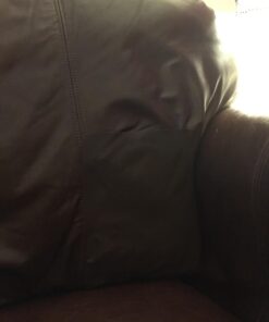 MastaPlasta Original Self-Adhesive Leather Repair Patch - Mid-Brown 11" x 8" (28 x 20 cm), Instant Upholstery-Quality Scratch & Tear Repair for Sofas, Car Interiors, Bags, Vinyl & More C Mid-Brown Leather 33 71b7FSNElUL