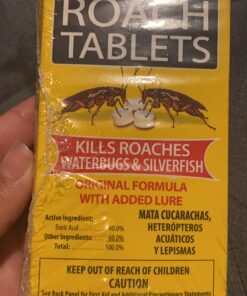 Harris Roach Tablets, Boric Acid Roach Killer with Lure for Insects (4oz, 96 Tablets) 4 oz 40 71b7JHWuqRL