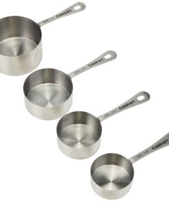 Cuisinart CTG-00-SMC Stainless Steel Measuring Cups, Set of 4,Silver 1 Black 10 71b8q5OmNsL