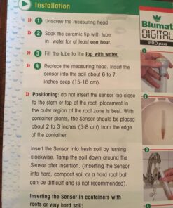 Blumat Digital Soil Moisture Meter & Soil Moisture Sensor || Works Great with Drip Irrigation Kit(s) & Ensures Irrigation System Function 25 71b8qYsbkoL