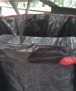 Camco Pop-Up Utility Container | Features Heavy Duty Liner & Zipper Close Lid | Holds 30-Gallon Kitchen-Size Trash Bags | Stands 2-Ft Tall & Collapses for RV Storage and Organization (42893) 21 71b91Th9V1L