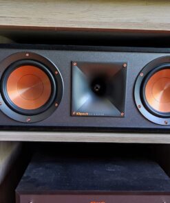 Klipsch R-52C Powerful Detailed Center Channel Home Speaker - Black Single 36 71b9P6xLjIL