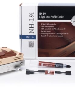 Noctua NH-L9i, Premium Low-Profile CPU Cooler for Intel LGA1200 & LGA115x (Brown) 23 71b9uenM55L