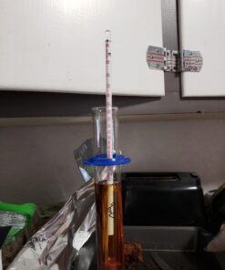 Hydrometer Alcohol Meter Test Kit: Distilled Alcohol American-Made 0-200 Proof Pro Series Traceable Alcoholmeter Tester Set with Glass Jar for Proofing Distilled Spirits - Made in America 35 71bB9XJoCuL