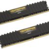 Corsair CMK8GX4M2A2400C16 Vengeance LPX 8GB (2x4GB) DDR4 DRAM 2400MHz (PC4 19200) C16 Memory Kit - Black 8GB Kit (2x4GB) 64 71bBVZMyZOL