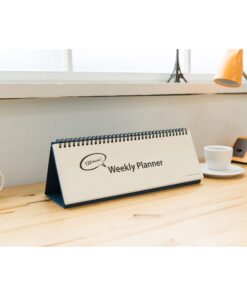 Undated Desk Weekly Daily Calendar Planner, Scheduler Memo Pad, Appointment Book, 11.8 x 4 Inches Type A 11 71bBbfIkN5L