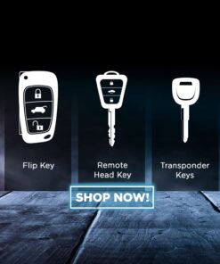 KeylessOption Keyless Entry Remote Control Car Key Fob Replacement for KBRASTU15-Blue (Pack of 2) Blue 12 71bCI0RpmQL 3