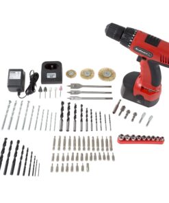 Alternative view of Stalwart - 75-CD91 Cordless Drill Set- 89 Piece Kit, 18-Volt Power Tool with Bits, Sockets, Drivers, Battery Charger with AC Adapter, and Carrying Case by Red