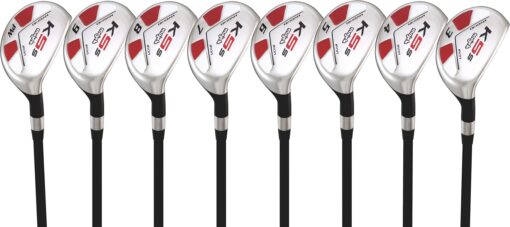 Majek Senior Ladies Golf Clubs All Hybrid Set 55+ Years Womens Right Hand Lady Full True Hybrid Complete Set #3 4,5 6 7 8 9 PW. Lady Flex Right Handed New Easy Oversized Club