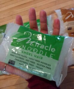 Miracle Noodle Variety Pack (Fettuccine, Angel Hair & Rice) - Shirataki Noodles, Shirataki Rice, Keto Pasta, Vegan, Gluten-Free, Low Carb, Paleo, Konjac Noodles/ Rice - 2 Bags of Each, 6-Pack Fettuccine, Angel Hair, Rice 6 Piece Assortment 48 71bD6N3LXAL