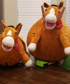 WALIKI Bouncy Horse Hopper | Inflatable Hopping Horse for Kids | Jumping Horse (Bouncy Horse) 46 71bDBNjcgDL
