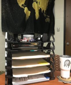 Officemate Recycled Desk Tray, Side Load, 15 1/8 x 8 7/8 x 15, Letter/A4, 6/PK (26212) 35 71bDJSvAHL