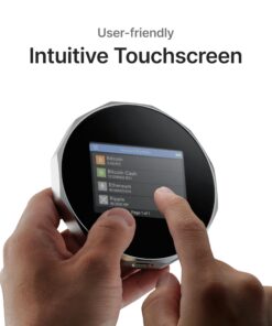 Alternative view of SecuX V20 - Most Secure Crypto Hardware Wallet w/Bluetooth & NFT Support - Cross Platform - Easily Manage Your Bitcoin, Ethereum, BTC, ETH, SOL, LTC, Doge, BNB, Dash, XLM, ERC20, BSC and More