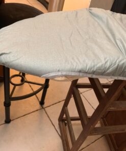 Epica Ironing Board Cover and Pad - Standard Size 15x54 Padded Ironing Board Covers, Heat Reflective Coating, Elastic Edge, Thick Pads, Scorch & Stain Resistant Iron Board Cover with Padding Grey Gray 45 71bDoxAvv1L
