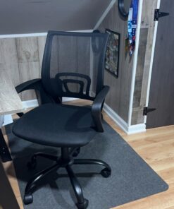 BestOffice Office Chair Ergonomic Cheap Desk Chair Mesh Computer Chair Lumbar Support Modern Executive Adjustable Stool Rolling Swivel Chair for Back Pain (Black) Black 32 71bE9lY1d9L