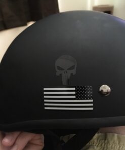 Pair - American Flags Black Ops Stealthy Vinyl Decals | Stickers AR-15 AR15 Lower, Helmets, Hard Hats, Tool Box Motorcycle Normal 12 71bEvX7lvsL