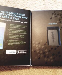 magicJackGO 2017 VOIP Phone Adapter Portable Home and On-The-Go Digital Phone Service. Make Unlimited Local & Long Distance Calls to The U. S. and Canada. NO Monthly Bill. 2017 (1 Pack) 45 71bFhgwwQLL