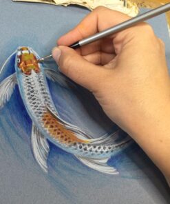 AIT Art Select Red Sable Detail Brush Set, 7 Pure Russian Sable Paint Brushes, Handmade in Germany for Crafting Exquisite Details Using Oil, Acrylic, or Watercolors 64 71bFkPE7cBL