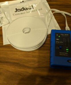 Optimal Shop Network Cable Tester Test Tool RJ45 RJ11 RJ12 CAT5 CAT6 UTP USB LAN Wire Ethernet 13 71bGOFt6zvL