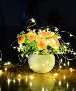 ER CHEN 165ft Led String Lights, 500 Led Fairy Starry Lights on 50M Silvery Copper Wire String Lights for Christmas (Warm White) Warm White 24 71bHA0st4uL