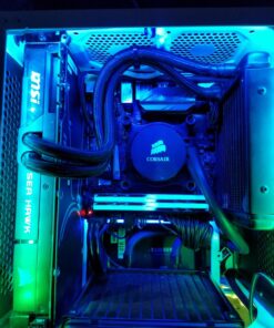 Thermaltake Core V1 SPCC Mini ITX Cube Gaming Computer Case Chassis, Interchangeable Side Panels, Black Edition, CA-1B8-00S1WN-00 136 71bHgq17uGL